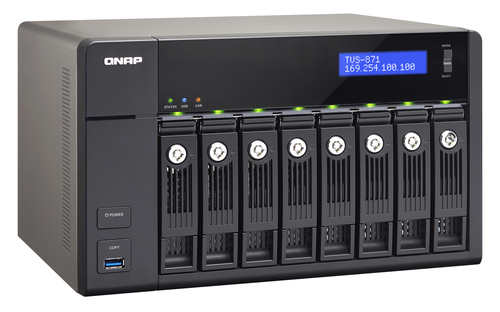 QNAP TVS-871-PT-4G NAS/storage server Tower Intel® Pentium® G3250 – image 9