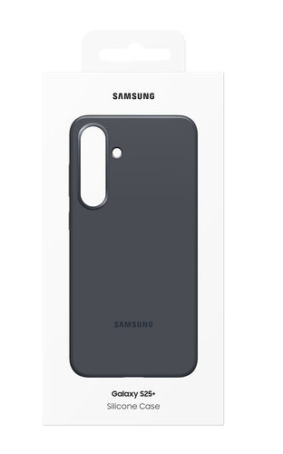 Samsung Galaxy S25 Plus Siliconen Back Cover Zwart, afbeelding 2