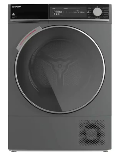 Sharp KD-NHH8S9GA3-DE сушилка для белья Отдельно стоящий Фронтальная загрузка 8 kg Серый
