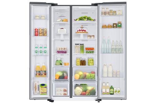 Samsung RS66A8101S9/EU side-by-side refrigerator Freestanding Silver – image 7