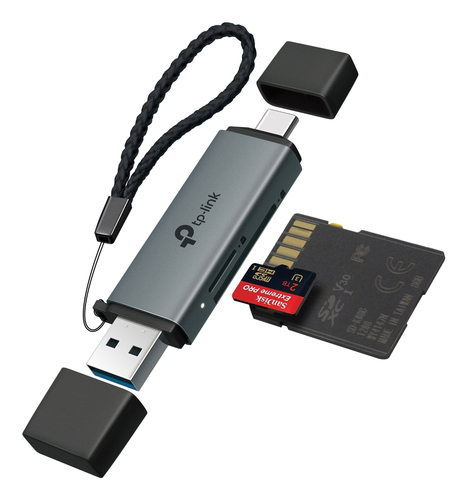 TP-Link UA430D geheugenkaartlezer USB 3.1 Zwart, afbeelding 2
