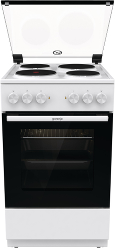 Gorenje GE5A22WH Freestanding cooker Electric Zone induction hob White