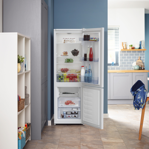 Beko CSG4571W 171cm 60/40 Fridge Freezer - White - E Rated, White - image 5