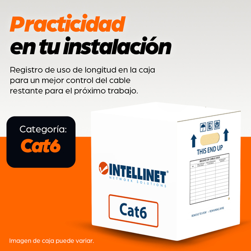Bobina Cat 6 INTELLINET 704663