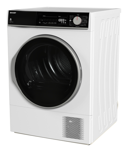 Sharp KD-NHB9S7GWD tumble dryer Freestanding Front-load – image 7