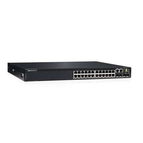 DELL N3224T-ON Управляемый L2 Fast Ethernet (10/100) Питание по Ethernet (PoE) 1U Черный