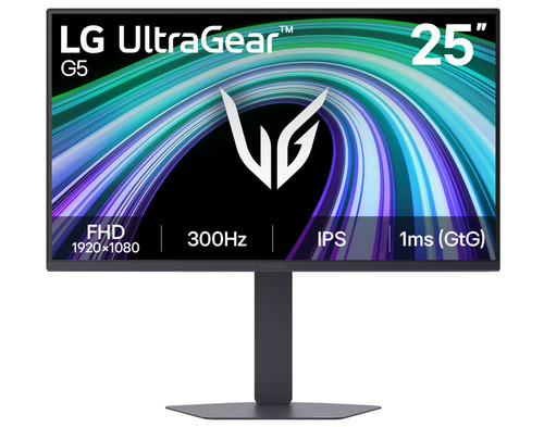 Монитор LG UltraGear 25G550B-B, 24.5", IPS, 1920x1080, 300 Гц, 1 мс