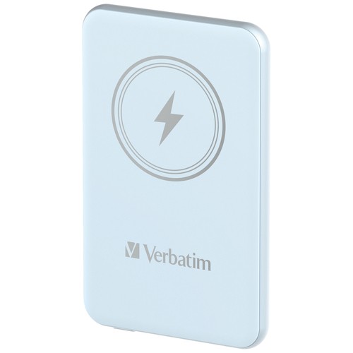 CHARGE N GO MAGNETIC WIRELESS POWER BANK 5000 MAH - BLUE