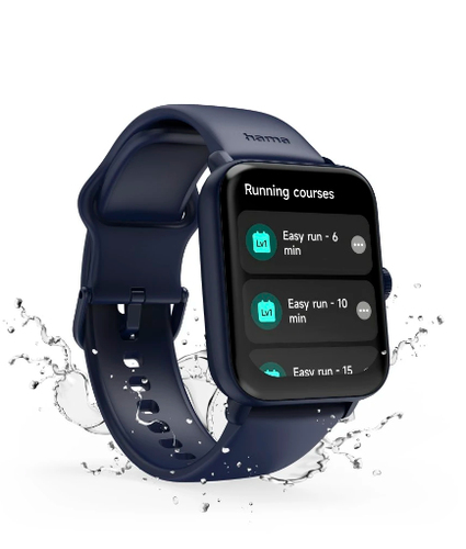 Hama Smartwatch 6010 Smartwatch Blauw, afbeelding 3