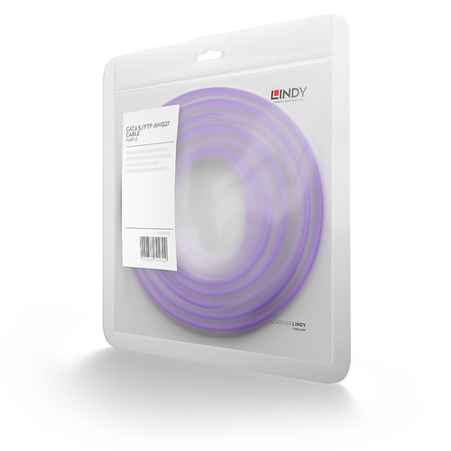 Lindy Patchkabel Cat6 S/FTP violet 0.30m, afbeelding 2