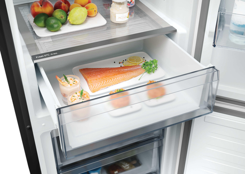 Hoover H-Combi 300 HONCQ2T618EBK 185cm 60/40 Total No Frost Fridge Freezer - Black - E Rated, Black - image 8
