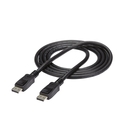 StarTech.com Cable de 1,8m DisplayPort 1.2 - Cable DisplayPort 4K x 2K Ultra HD Certificado por VESA - Cable DP a DP para Monitor - con Conectores DP con Pestillo