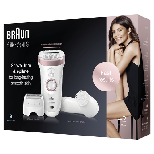Braun Silk-épil 9 81770436 epilator 40 tweezers White – image 5