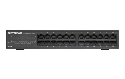 NETGEAR GS324 Unmanaged Gigabit Ethernet (10/100/1000) 1U Black – image 8