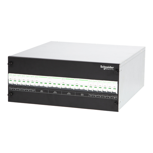 APC PDPUPS2N-20 power distribution unit (PDU) 4U Black, Silver