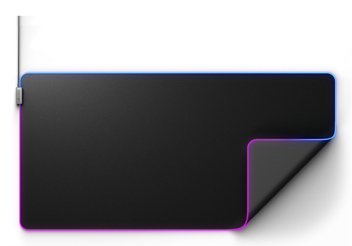 Glorious Gaming Mouse Pad 2 GLED, 3XL Игровая поверхность Черный
