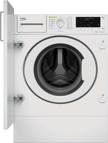 Beko HITV8736B0HT стирально-сушильная машина Встроенный Фронтальная загрузка Белый
