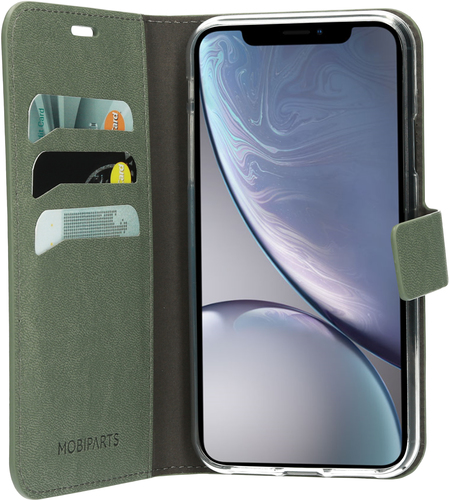 Mobiparts Classic Wallet Case iPhone XR Stone Green – image 7