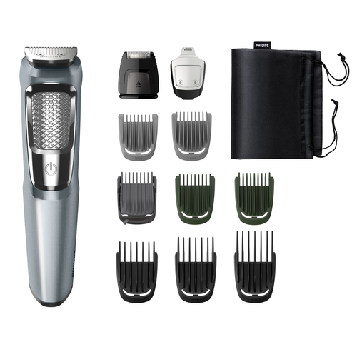Philips MULTIGROOM Series 5000 MG3760/33 hair trimmers/clipper Chrome Lithium-Ion (Li-Ion)