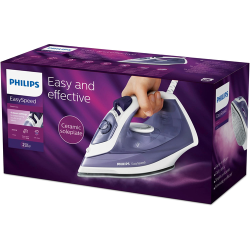 Philips EasySpeed GC1752/36 iron Steam iron Ceramic soleplate – image 4