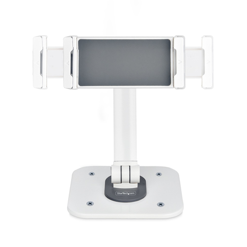 StarTech.com Adjustable Tablet Stand for Desk, Desk/Wall Mountable, Supports Up to 2.2lb, Universal Tablet Stand Holder for Desk, Articulating Tablet Mount Pivot/Swivel/Rotate - Ergonomic Tablet Stand (ADJ-TABLET-STAND-W) Tablet Stativ – billede 7