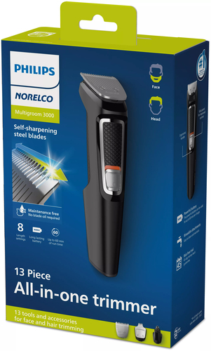 Philips MG3740/40 hair trimmers/clipper Black, Silver 8 Nickel-Metal Hydride (NiMH) – image 5