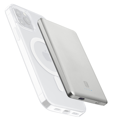 Cellularline Battery Char Emer.5000 MagSafe White – image 1