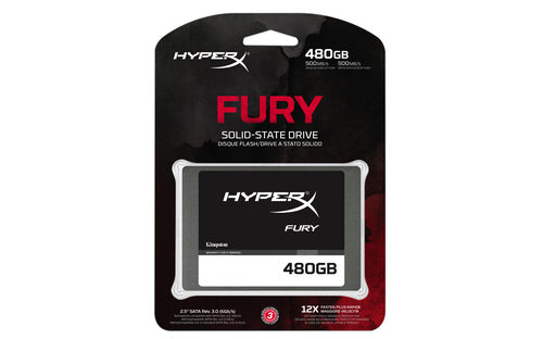 HyperX FURY SHFS37A/480G internal solid state drive – image 3