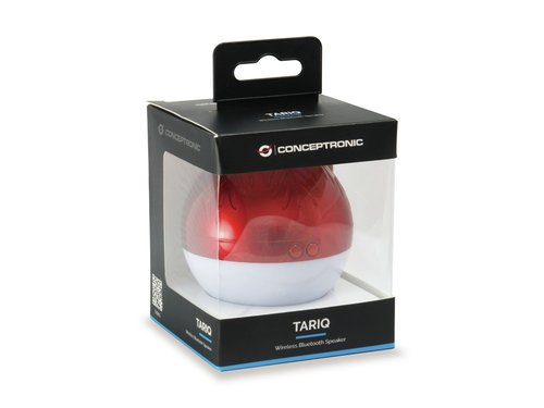 Conceptronic TARIQ Wireless Bluetooth Speaker, red – image 3