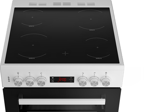 Beko EDC634W 60cm Double Oven Electric Cooker – image 4
