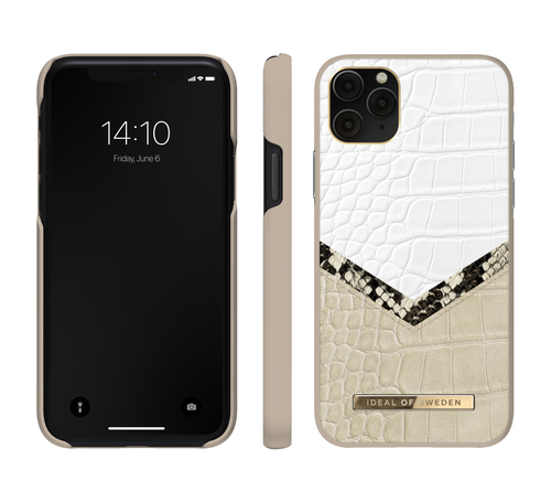 iDeal of Sweden Atelier Case iPhone 11P/XS/X Dusty Cream Python – image 2