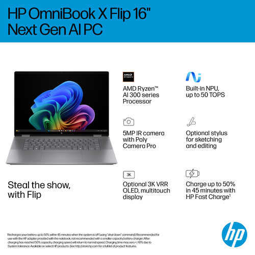 HP OmniBook X Flip 16-ar0502sa – image 5
