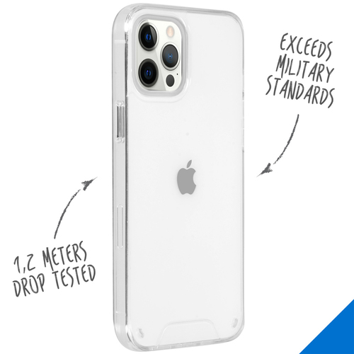 Accezz Xtreme Impact Backcover iPhone 12 Pro Max - Transparant, afbeelding 2