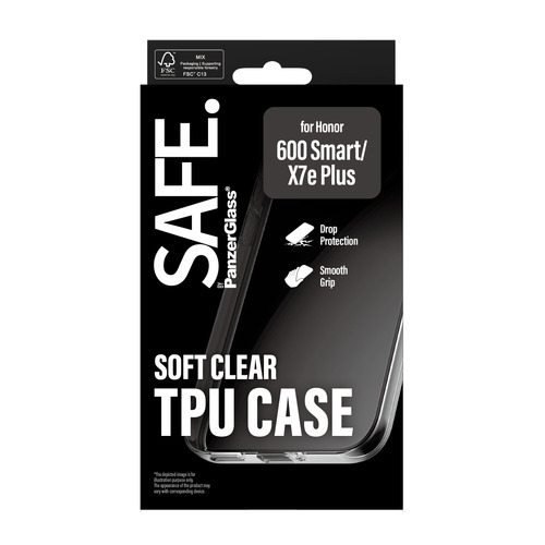PanzerGlass SAFE. by PanzerGlass® TPU Case Transparent Honor 600 Smart | X7e Plus – image 3