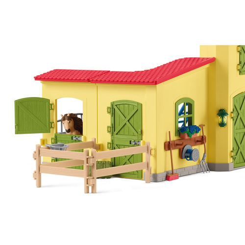 Schleich Farm World - Ponystal met IJslanderhengst speelfiguur, afbeelding 6