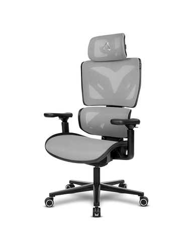 Alpha Gamer Wave Asiento acolchado tapizado Respaldo de rejilla