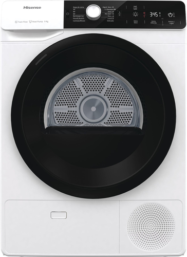 Hisense DHGA901NL сушилка для белья Отдельно стоящий Фронтальная загрузка 9 kg Белый