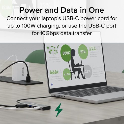 Plugable Technologies USB C Hub Multiport Adapter – image 5