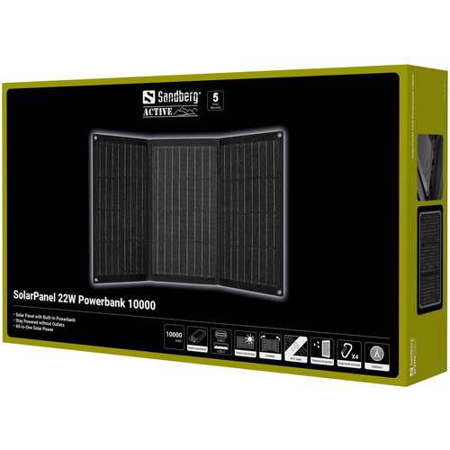 Sandberg SolarPanel 22W Powerbank 10000 – image 7