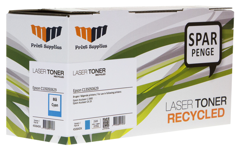 MM Cyan Laser Toner HC - Epson C13S050629 - For Epson AcuLaser C 2900 / CX 29 – image 3