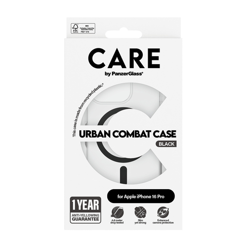 CARE by PanzerGlass Urban Combat - Achterzijde behuizing voor mobiele telefoon, afbeelding 3