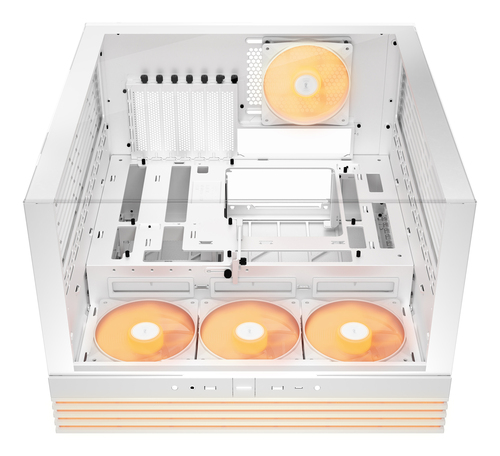 Gabinetes Gaming Be Quiet LIGHT BASE 600 LX WHITE