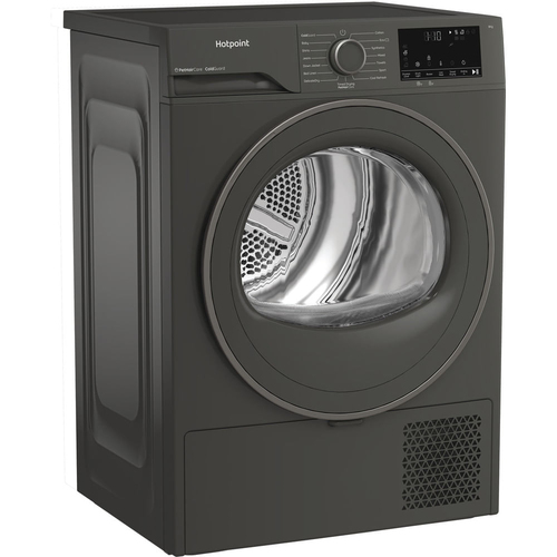 Hotpoint FabricCare C Hsd 82M GG UK 8Kg Heat Pump Tumble Dryer - Dark Grey - A+ Rated, Grey - image 2