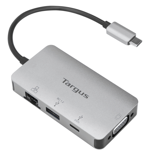 Targus DOCK417USZ laptop dock/port replicator Wired USB 3.2 Gen 2 (3.1 Gen 2) Type-C Grey
