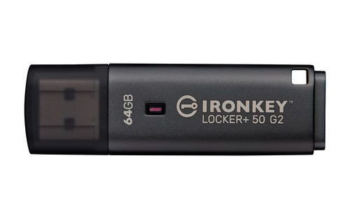 KINGSTON 64GB IronKey Locker Plus 50 G2
