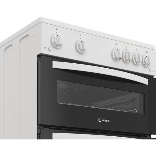 Indesit IDG6GW 60 cm Gas Cooker - White - image 3