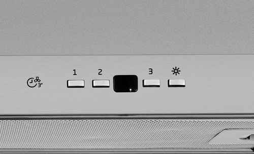 Grundig GDT2561X cooker hood Semi built-in (pull out) Stainless steel 659 m³/h – image 2