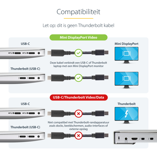 StarTech.com CDP2MDPMM6B - Externe video-adapter, afbeelding 10