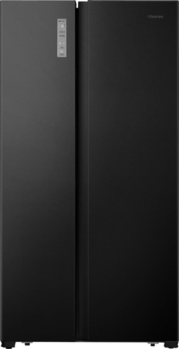 Hisense RS677N4AFC side-by-side холодильник Отдельно стоящий 519 L Черный