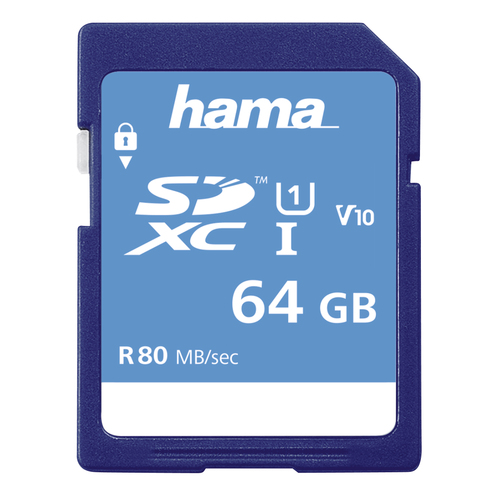 Hama 00213110 карта памяти 64 GB SDXC UHS-I Класс 10